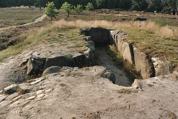 Dolmen 4 Necropolis de Oldendorfer Totenstatt Luhe Lüneburg Baja Sajonia