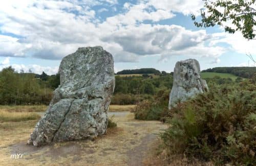 Menhirs de les Demoiselles Piquées Saint-Just Redon Ille-et-Vilaine