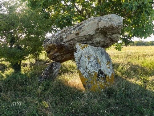 Dolmen-de-Fontenaille-o-Pierre-de-Liaigue-Rochelles-Champigny-le-Sec-Poitiers-Vienne Nouvelle-Aquitania